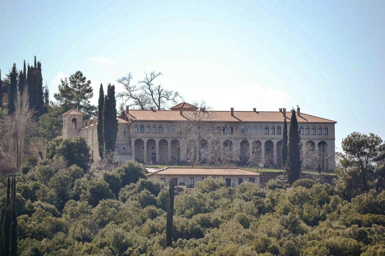 Traditional Luxury Villa Armonia Aigio Exterior photo